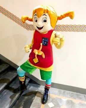 girl Pippi mascots meitene